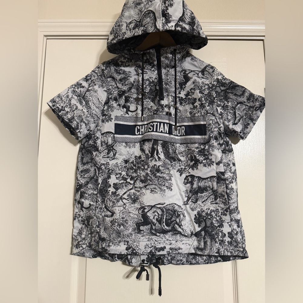 Christian Dior short sleeve anorak top 6 - Picture 2 of 9